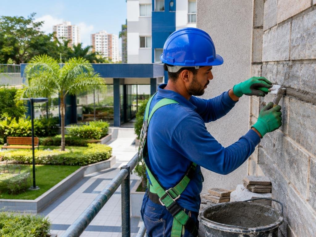 Pintura e restauração de fachada